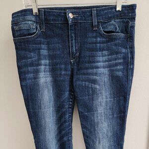 Joe's Jeans Women Size 31 Skinny Denim Mid-Rise Blue Stretch Indigo